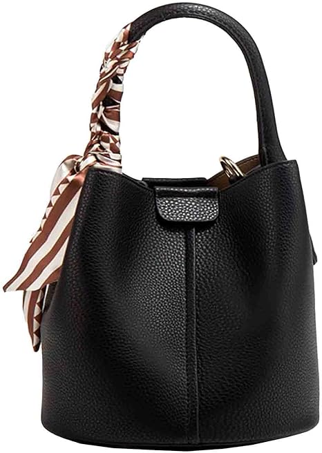 Borsa a secchiello da donna, mini borsa in pelle PU, borsa a tracolla, borsa a tracolla minimalista, borsa a tracolla firmata